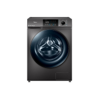 美的(Midea)滚筒洗衣机全自动 10公斤变频洗烘一体 智能投放 感应式净螨除菌 快净MD100V58WIT
