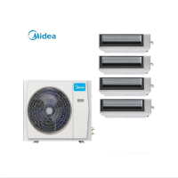 Midea(美的)玲珑二代6匹一拖四MDVH-V140W/N1-D01LL(E1)Ⅱ(不含安装)