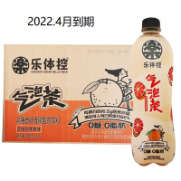 乐体控高膳食纤维碳酸茶饮料西柚四季春味550ml