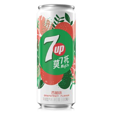 七喜 莫7托西柚味330ml