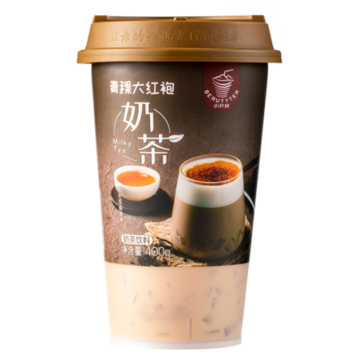 小叶研青稞大红袍奶茶420g