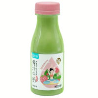 贝花子青汁牛奶草莓265ml