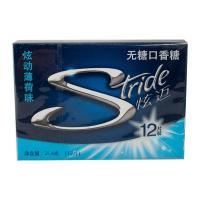 炫迈(Stride) 无糖口香糖21.6g(炫动薄荷味)