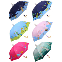 儿童雨伞女公主伞卡通上学小学生幼儿园小孩自动男长柄太阳伞