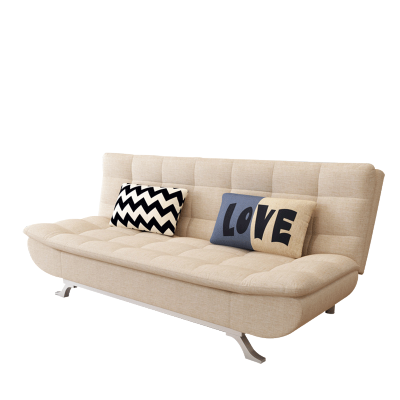 草野家具沙发床可折叠小户型双人1.8米多功能布艺两用经济型可拆洗1.5客厅CY-2127型