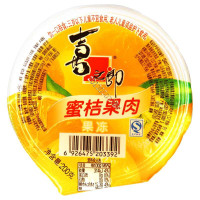 喜之郎 蜜桔果肉杯 200g /杯水果果冻