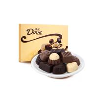 德芙(Dove)精心之选多种口味巧克力280g/盒圣诞情人节礼物