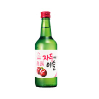 真露（JINRO）烧酒 韩国进口13° 李子味 360ml*1 单瓶