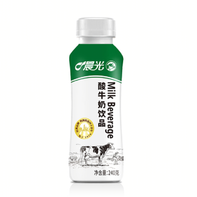 晨光PET瓶酸牛奶饮品240g