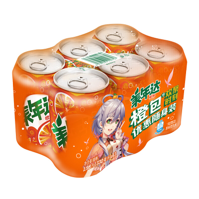 美年达(橙)CAN 330ML