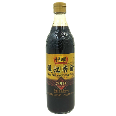 恒顺 六年陈镇江香醋 酿造食醋陈醋 580ml