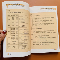 小学数学概念公式法则小学生1-3-4-6年级数学公式定律手册口袋书人教版小学数学公式全功能字典四二三年级一到六年级基础知