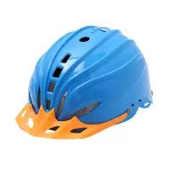 教练推荐加厚滑板护具溜冰轮滑护具套装儿童头盔全套成人骑行头盔 精灵蓝头盔 XS(2-7岁)