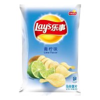 乐事(LAY'S) 薯片 清新清爽青柠味70g袋装(休闲零食) 增量装随机发货