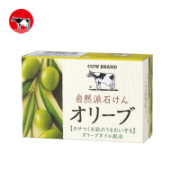 日本进口牛乳石硷 自然派洁面皂幼嫩保湿 橄榄精华沐浴皂洁面皂100g