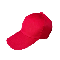 加油站工作服防静电帽子 中石油中石化夏季帽子 蓝红色加气站帽子 红色春秋不带标 可调节