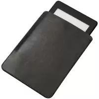 6寸电子书内胆包kindle保护套paperwhite保护包入门版青春版皮套 [双层]黑色