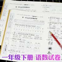 一年级下册试卷测试卷语文数学人教版全套小学1年级单元测试卷期末冲刺100分辅导课堂笔记同步训练练习题教材书下学期学习资料