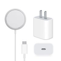 Magsafe无线充苹果12磁吸充电器iPhone12磁吸无线充电器20W快充头 磁吸无线充+20W充电头