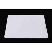 苹果MacBook鼠标垫pu超薄macair Pro笔记本通用垫子电脑配件 pu白色[空白]