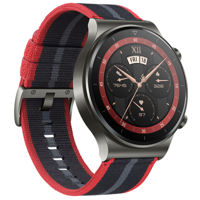 华为(HUAWEI )WATCH GT 2 Pro 智能手表 新年款 新年红 两周续航 心脏健康 蓝宝石镜面 华为手表(不开发票)