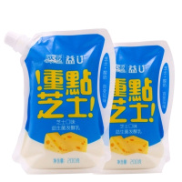 欧亚 益U+ 自立袋青柠味酸奶200g