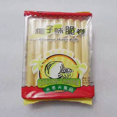 米老头脆卷香橙味180g