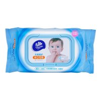 维达(Vinda) 湿巾 婴儿手口可用 80片*1包 宝宝儿童卫生洁肤湿纸巾(新旧包装交替发货)
