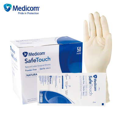 麦迪康/Medicom 1142 一次性检查手套无粉灭菌型 独立包装50副/盒