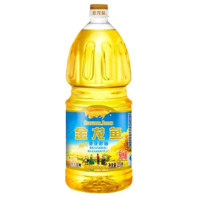 金龙鱼 葵花籽油 2.5L桶装食用油