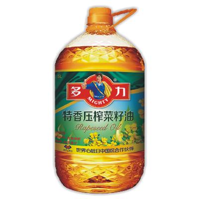 多力特香菜籽油5L