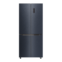 创维冰箱玄武岩一级能效冷藏三挡变温调节冷冻3+3+3九大储物盒BCD-426WXPS