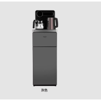 澳柯玛茶吧机家用多功能智能遥控温热柜式立式饮水机制热茶吧机下置水桶高档全自动多功能款YR5A-Y008(Y)灰色