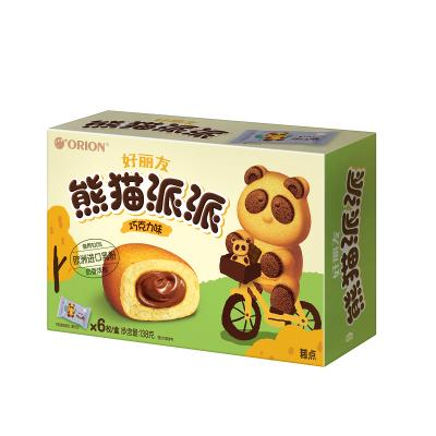 好丽友熊猫派派6P巧克力味138g