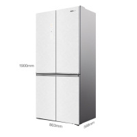 优惠找客服 容声(Ronshen)BCD-506WKK1FPGZA皎月印 60厘米超薄嵌入式冰箱家用一级变频大容量玻璃