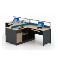 美沐芯品(MEIMUXINPIN) 屏风工位/卡位/财务桌(多色可定制,免漆系列)生态板免漆系列XP-BGZ021