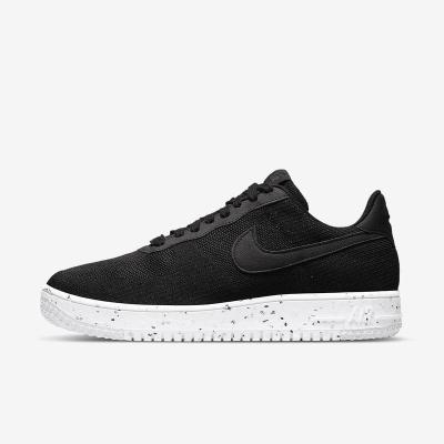 官方正品 Nike/耐克Air Force 1女鞋 黑色网布鞋面 缓震轻便透气 耐磨训练运动板鞋DC4831-003