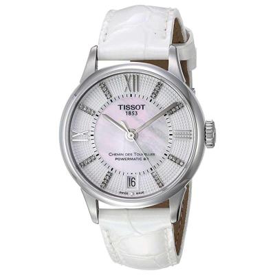 天梭(TISSOT)Chemin des Tourelles 女士机械手表 T0992071611600