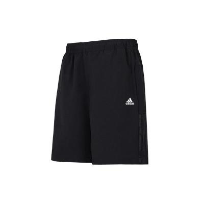 海外代购 阿迪达斯Adidas Fi Lib Wvsh 微标Logo运动休闲梭织男款黑色短裤 HE7405