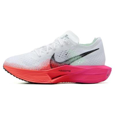 耐克NIKEZoomXVaporflyNext%3女款粉白马拉松跑步鞋轻便防滑耐磨