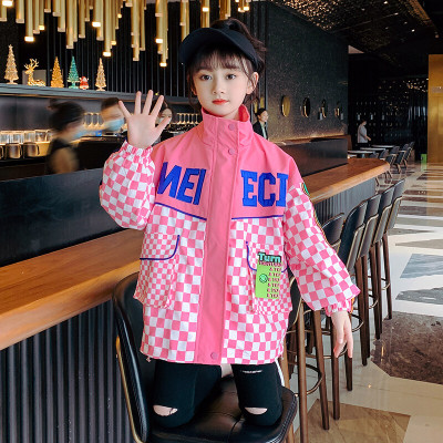 乌鹿儿童装女童外套春装洋气2022新款儿童开衫网红韩版中大童春秋衣上衣