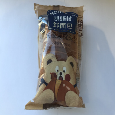 烘焙村大板粟枕头面包90g