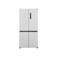 松下冰箱 575升超薄嵌入式大容量十字对开门冰箱 微冻保鲜臻材保鲜宽幅 NR-W591CP-W