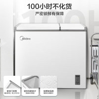 [预售1.1开单]美的冷柜(Midea)BCD-209DKEMXC(E)209升低霜家用囤货小冷柜冷藏冷冻转换冰柜