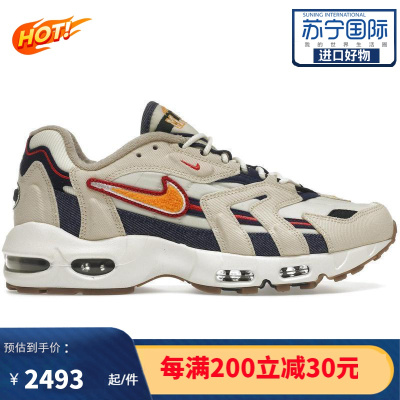 [限量]耐克Nike男士运动鞋Air Max 96系列轻质舒适 简约百搭 低帮休闲男士跑步鞋DJ6742-200