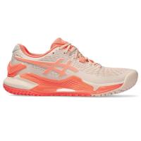 亚瑟士ASICS GEL-RESOLUTION 9时尚运动透气吸汗运动鞋缓震耐磨跑步鞋慢跑鞋1042A225-00女子