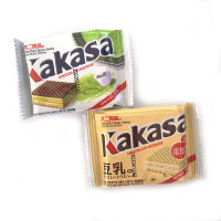 不二良品kakasa(5连包)威化(抹茶味)100g