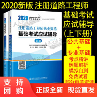 新版2020注册道路工程师执业资格基础考试应试辅导 公共基础+专业基础注册道路工程师基础考试复习教程更新版张铭魏道升曹纬