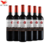 [统一企业]统一葡萄酒 智利原瓶进口 干露沃安多赤霞珠干红葡萄酒750ml*6支装