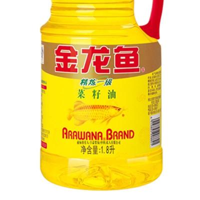 金龙鱼 精炼一级菜籽油 1.8L